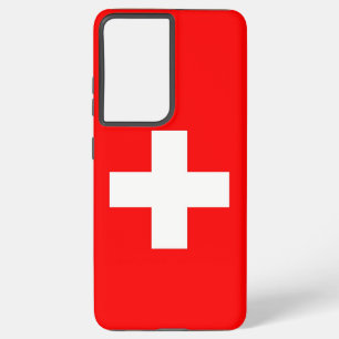 Drapeau Coque Samsung Galaxy S21 Plus de Suisse