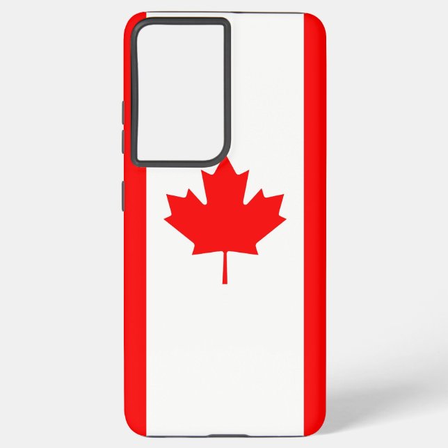 Drapeau Coque Samsung Galaxy S21 Plus du Canada (Verso)