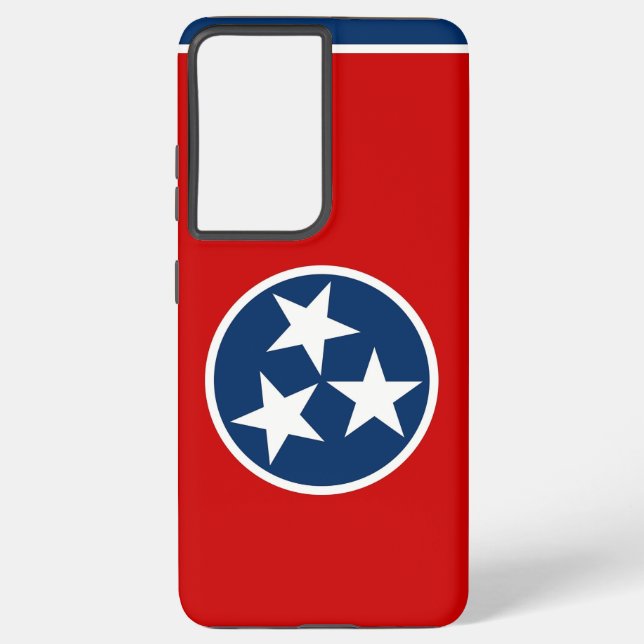 Drapeau Coque Samsung Galaxy S21 Plus du Tennessee (Verso)
