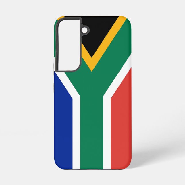 Drapeau Coque Samsung Galaxy S22 d'Afrique du Sud (Verso)
