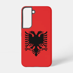 Drapeau Coque Samsung Galaxy S22 de l'Albanie