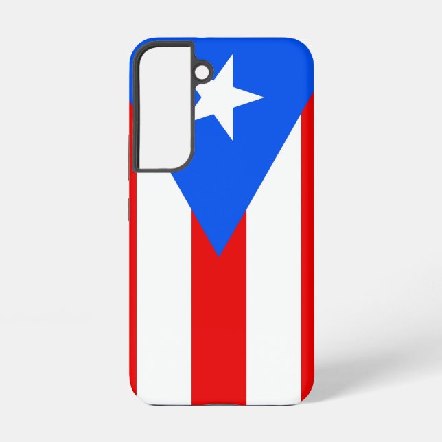 Drapeau Coque Samsung Galaxy S22 de Porto Rico (Verso)