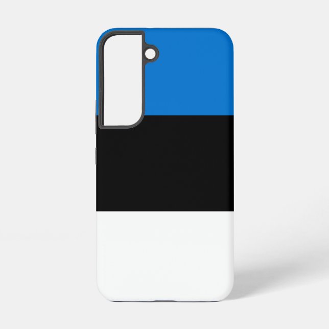 Drapeau Coque Samsung Galaxy S22 d'Estonie (Verso)