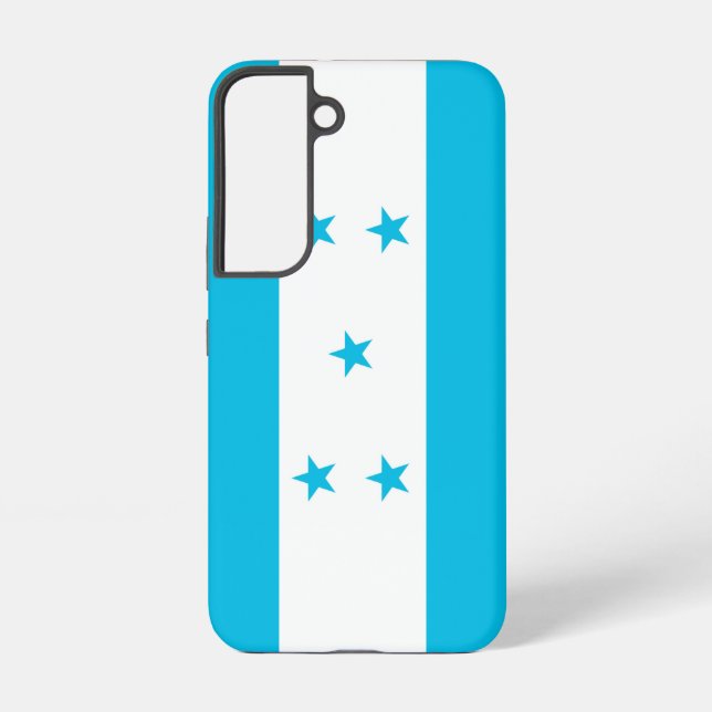 Drapeau Coque Samsung Galaxy S22 du Honduras (Verso)