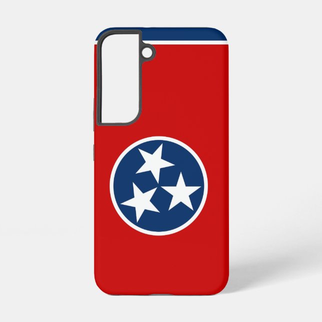 Drapeau Coque Samsung Galaxy S22 du Tennessee (Verso)