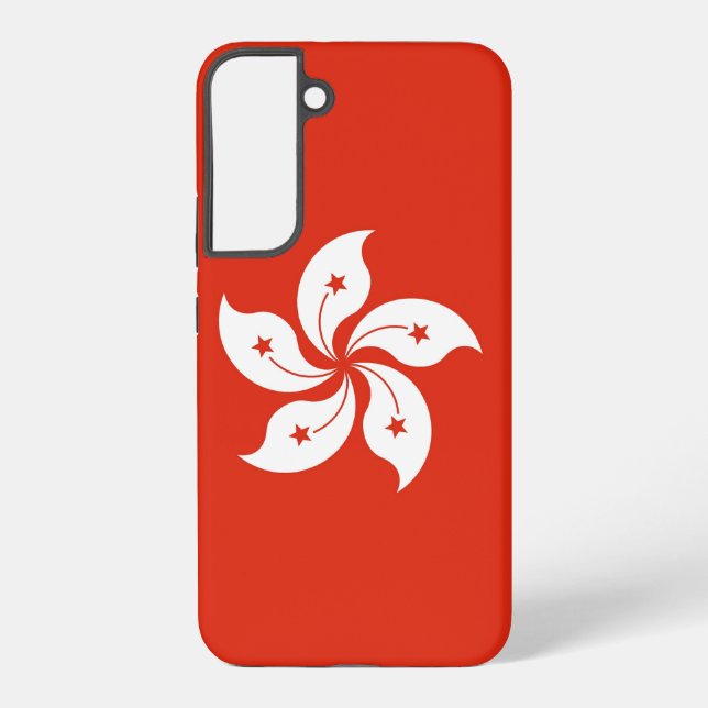 Drapeau Coque Samsung Galaxy S22 Plus de Hong Kong (Verso)