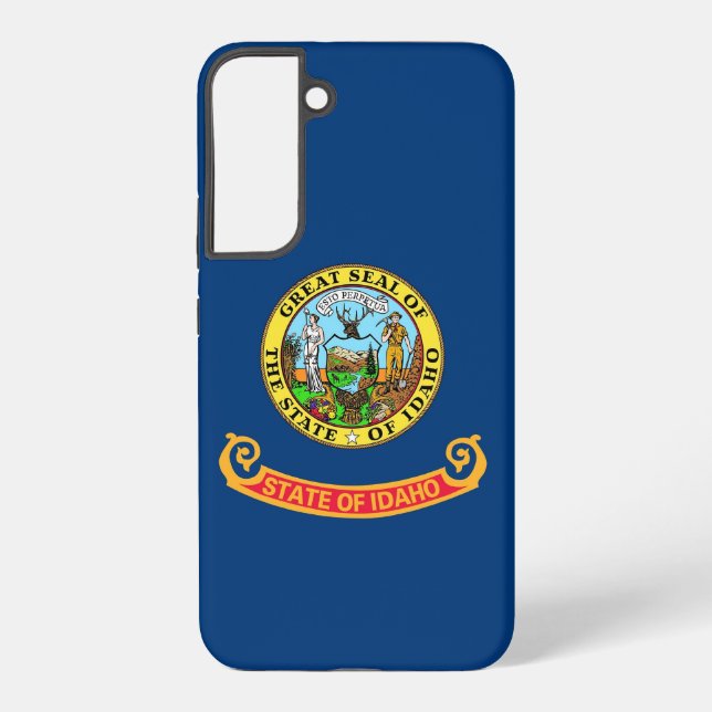 Drapeau Coque Samsung Galaxy S22 Plus de l'Idaho (Verso)