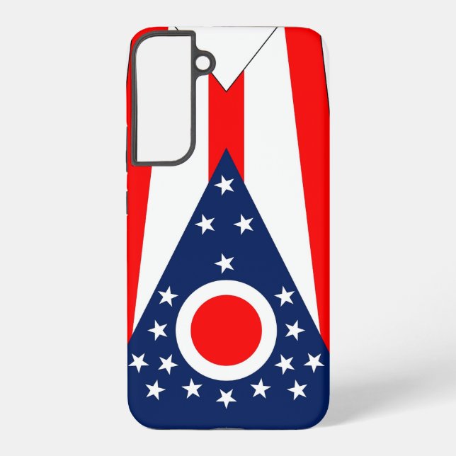 Drapeau Coque Samsung Galaxy S22 Plus de l'Ohio (Verso)