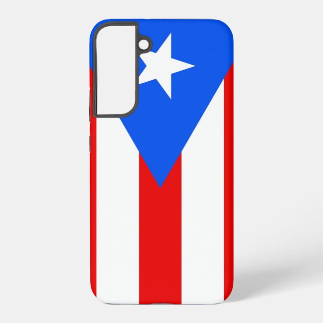 Drapeau Coque Samsung Galaxy S22 Plus de Porto Ric (Verso)
