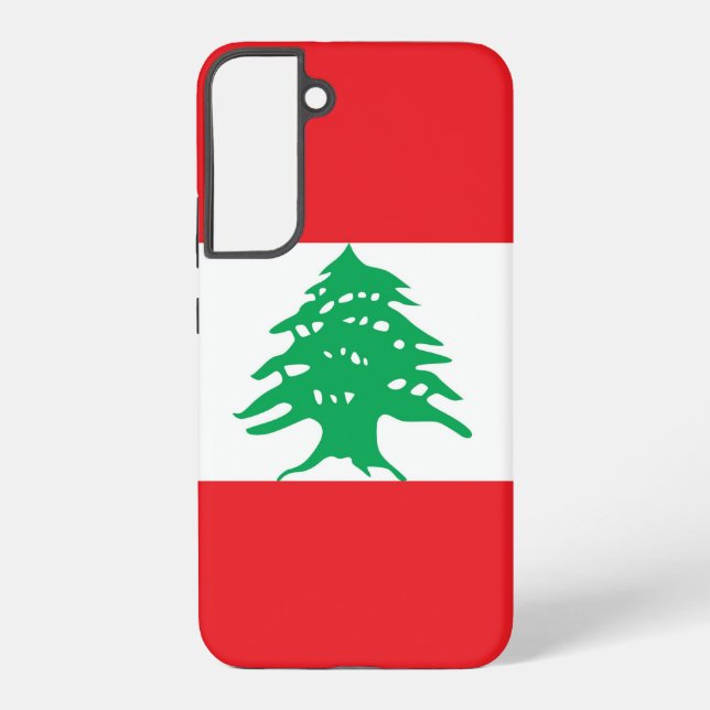 Drapeau Coque Samsung Galaxy S22 Plus du Liban (Verso)