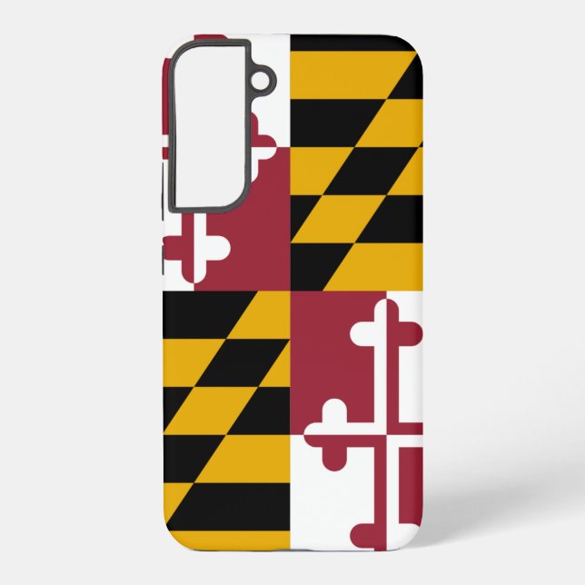 Drapeau Coque Samsung Galaxy S22 Plus du Maryland (Verso)