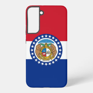 Drapeau Coque Samsung Galaxy S22 Plus du Missouri