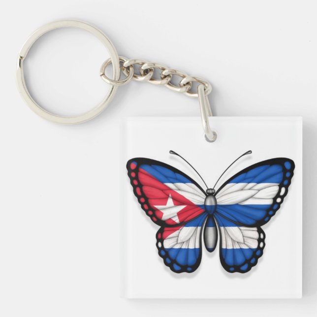 Drapeau cubain de papillon (Devant)