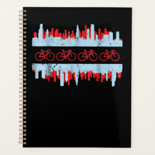 Drapeau cycliste Chicago Skyline Cyclisme Cadeau v