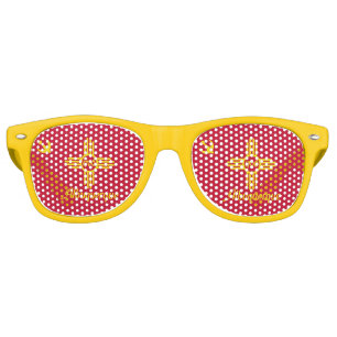 Drapeau d'Albuquerque, Nouveau-Mexique Lunettes de