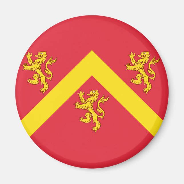 Drapeau d'Anglesey Magnet (Devant)