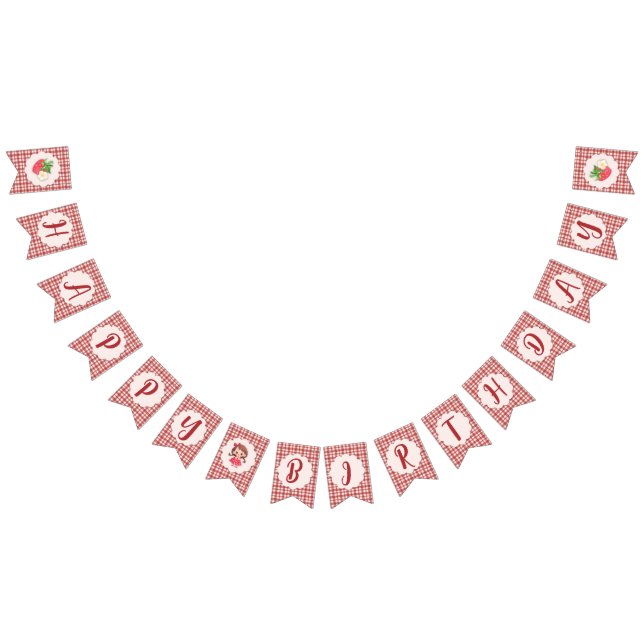 Drapeau d'anniversaire de Berry Sweet (Tout)