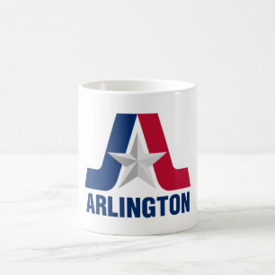 Drapeau d'Arlington, Texas Coffee Mug