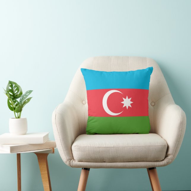 Drapeau d'Azerbaïdjan sur le Coussin de MoJo (Chaise)