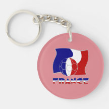Drapeau de balle de football français