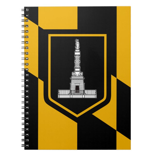 Drapeau de Baltimore, Carnet du Maryland (Devant)