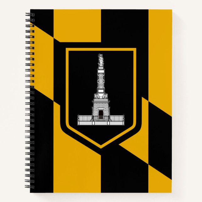 Drapeau de Baltimore, Carnet du Maryland (Devant)