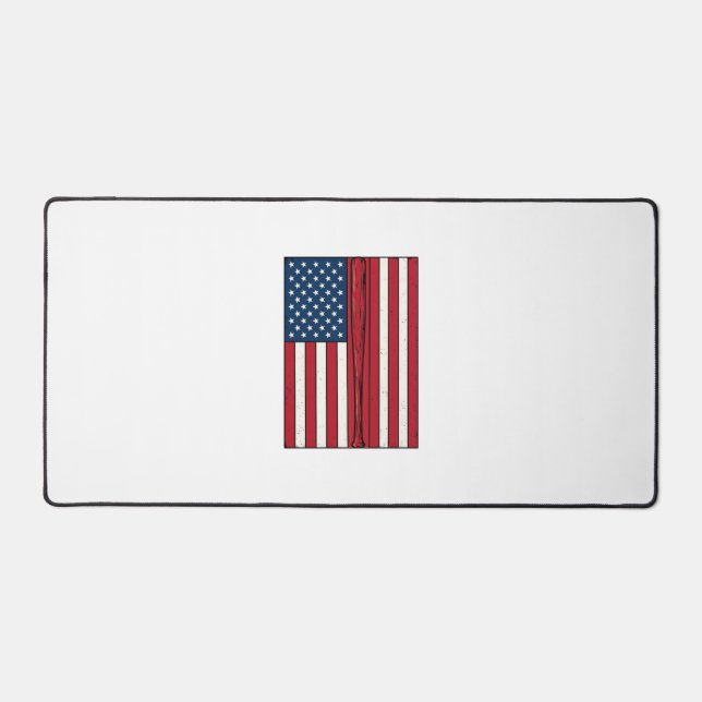 Drapeau de baseball en détresse design vectoriel v (Recto)