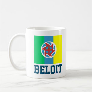 Drapeau de Beloit, Wisconsin Coffee Mug
