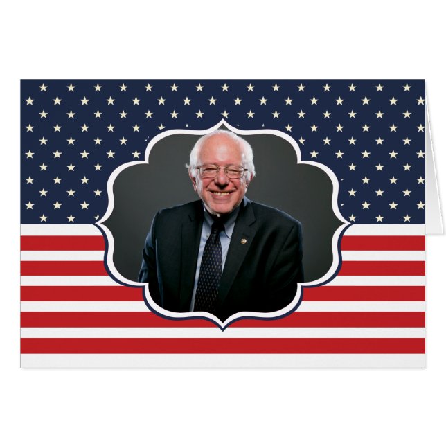 drapeau de bernie sanders (Devant horizontal)