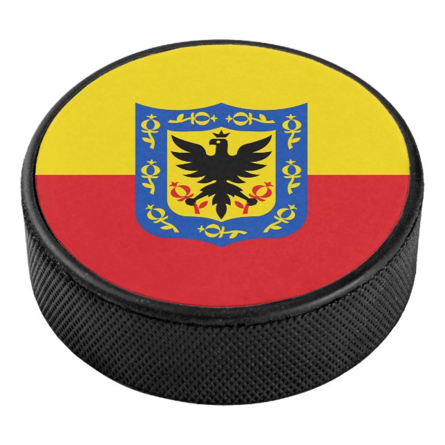 Drapeau de Bogota, Colombie Hockey Puck (3/4/2016 12:00:00 AM)