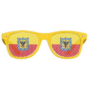 Drapeau de Bogota, Colombie Lunettes de soleil rét