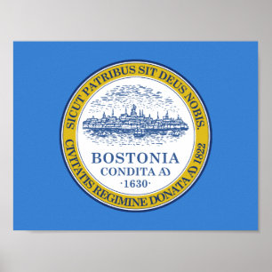 Drapeau de Boston, Poster du Massachusetts
