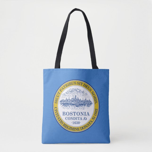 Drapeau de Boston, Sac fourre-tout du Massachusett (Devant)