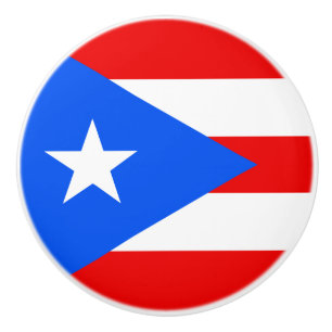 Drapeau de bouton de Porto Rico