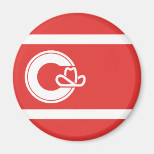 Drapeau de Calgary (Alberta) Magnet