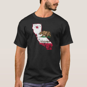 Drapeau de Californie T-shirt patriotique