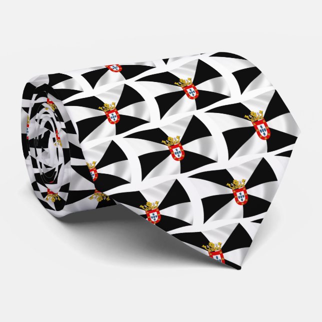 Drapeau de Ceuta Cravate (Roulé)