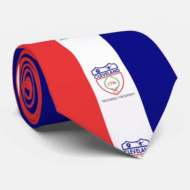 Drapeau de Cleveland, Cravate de l'Ohio (Roulé)