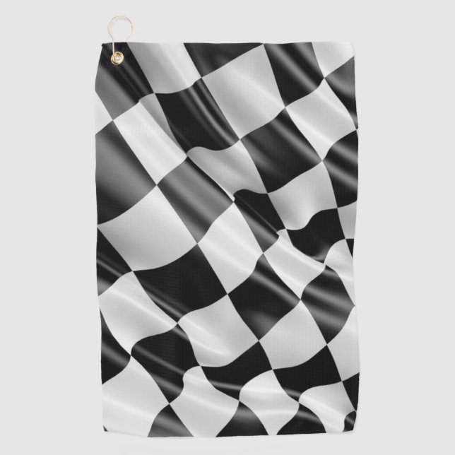 Drapeau de course des serviettes de golf  (Devant)