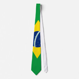 Drapeau de cravate du Brésil