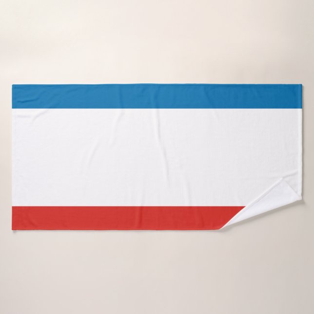 Drapeau de Crimée (Serviette de bain)