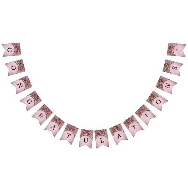 Drapeau de décoration de fleur rose (Tout)