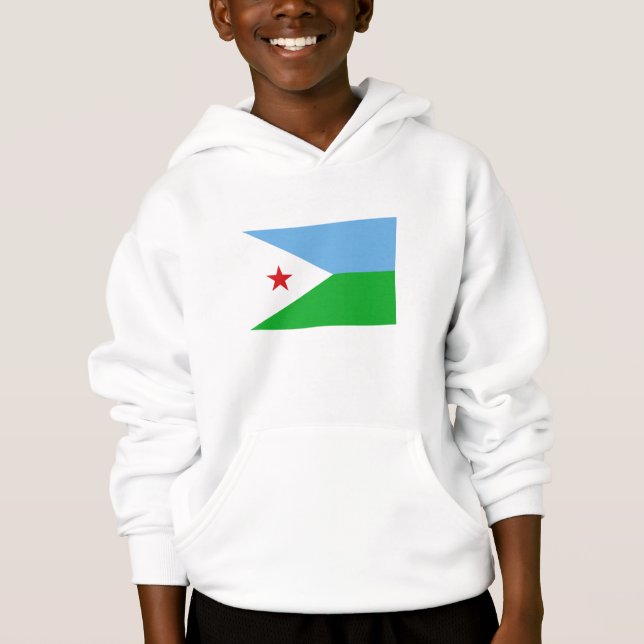 Drapeau de Djibouti (Devant)