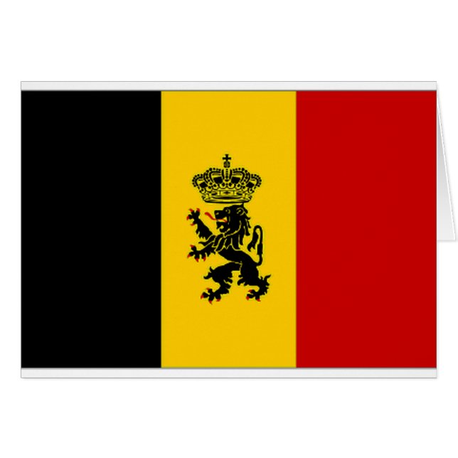 Drapeau de drapeau de gouvernement de la Belgique (Devant horizontal)