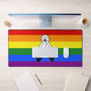 Drapeau de fierté bispirituel de SlipperyJoe's sym