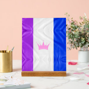 Drapeau de fierté de la culture drag de SlipperyJo