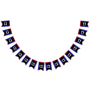 Drapeau de fierté de pied (empreinte de pied)