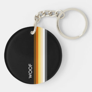 Drapeau de fierté Gay Bear moderne et propre WOOF