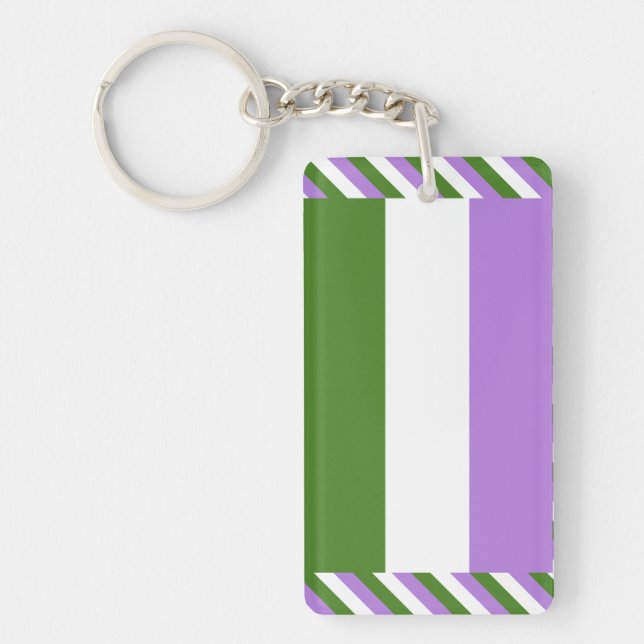 Drapeau de fierté genderqueer (Devant)
