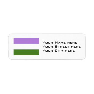 Drapeau de fierté genderqueer